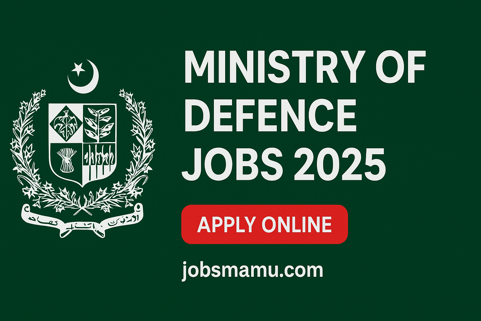 Ministry of Defence Jobs 2025 | Apply Now