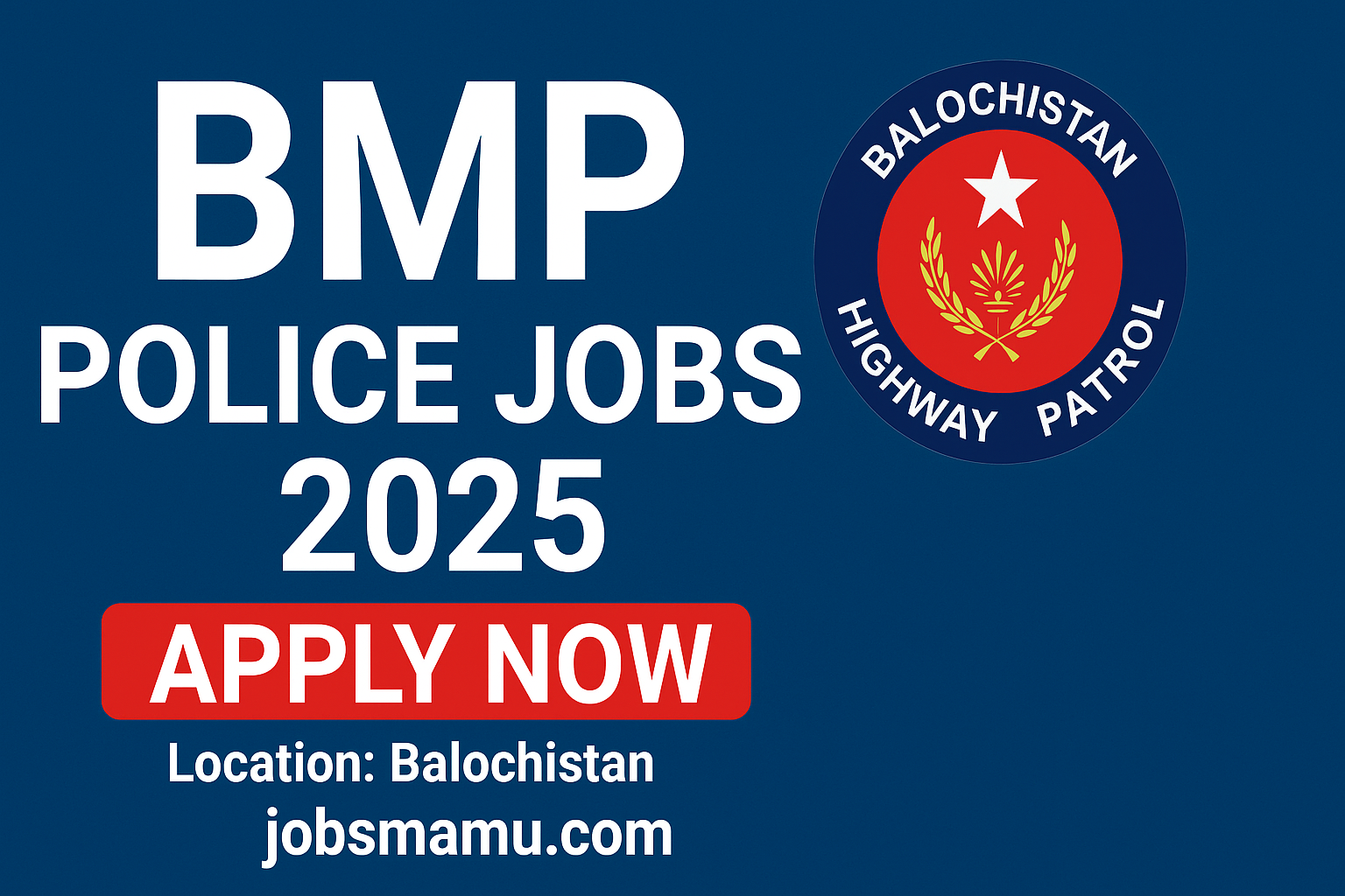 BMP Police Jobs 2025 – Join Border Military Police