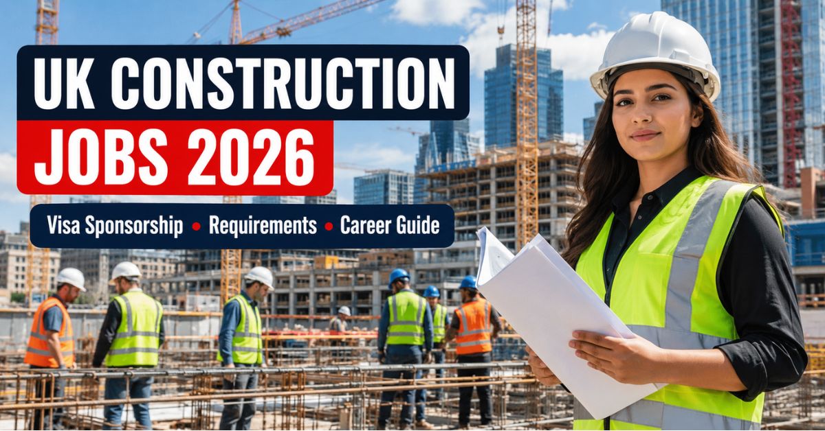 UK Construction Jobs 2026: