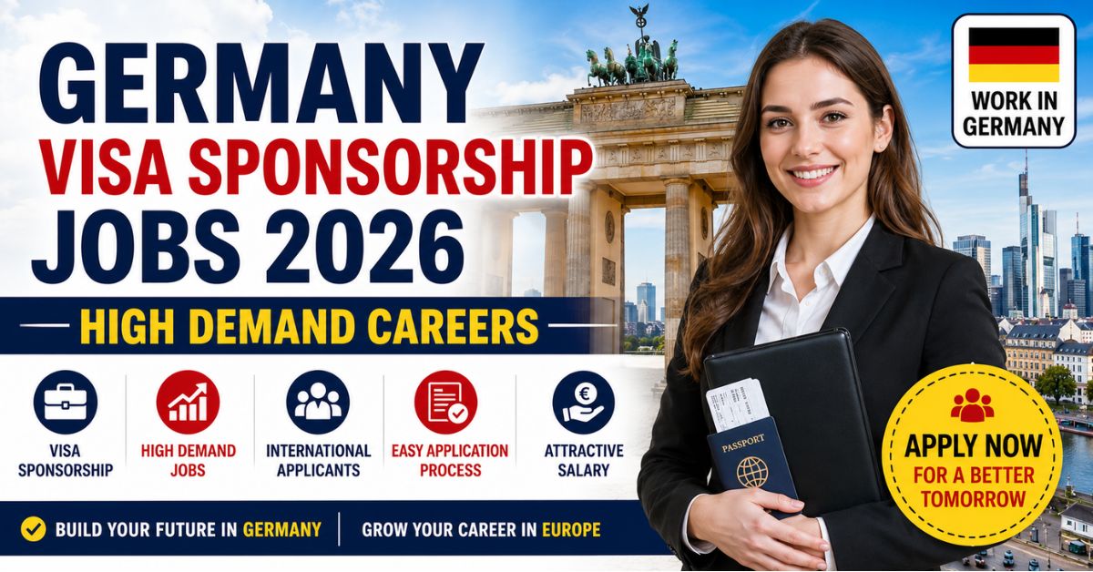 Germany Visa Sponsorship Jobs 2026