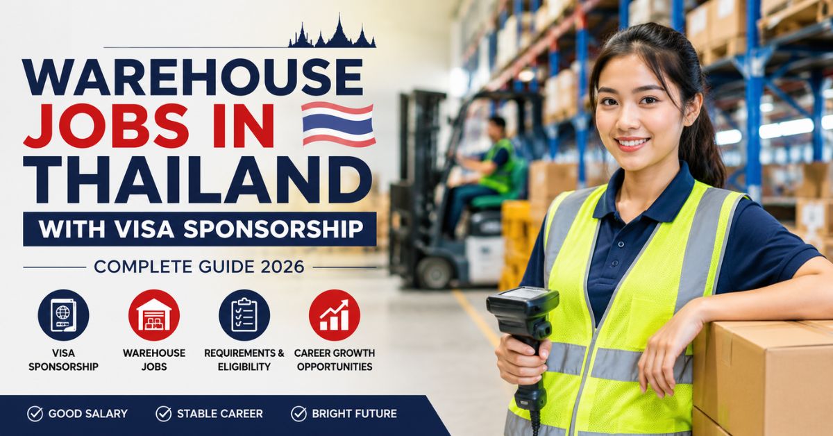 Warehouse Jobs in Thailand with Visa Sponsorship 2026
